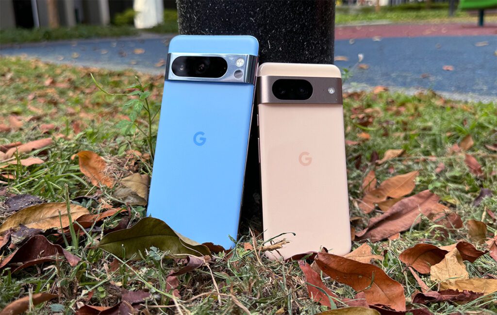 Google Pixel 8 og Google Pixel 8 Pro