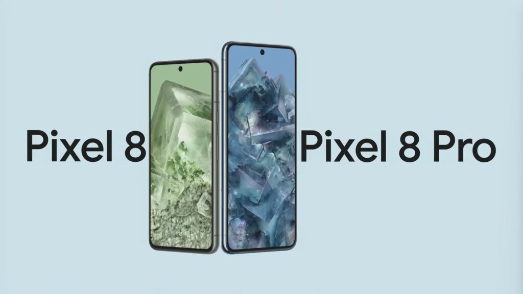 Google Pixel 8 og Google Pixel 8 Pro