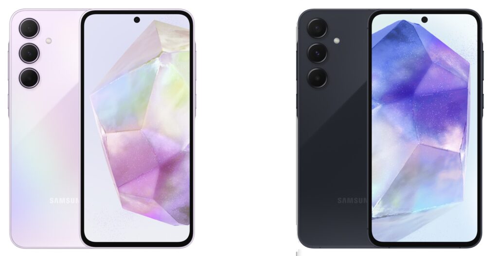 Samsung A55 og A35 lanceres i Danmark