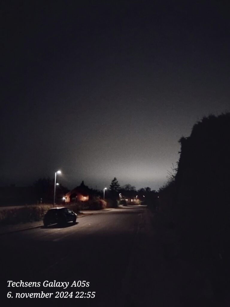 Samsung Galaxy A05s - natfotografering 2