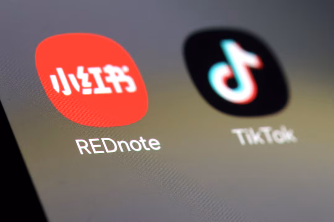 rednote vs tiktok