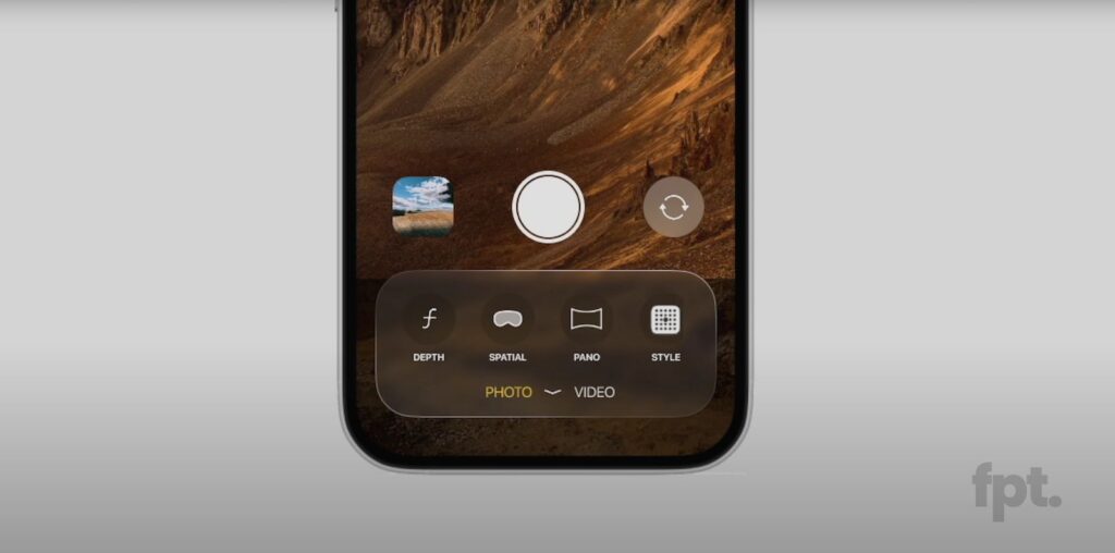 Kamera app, iOS 19