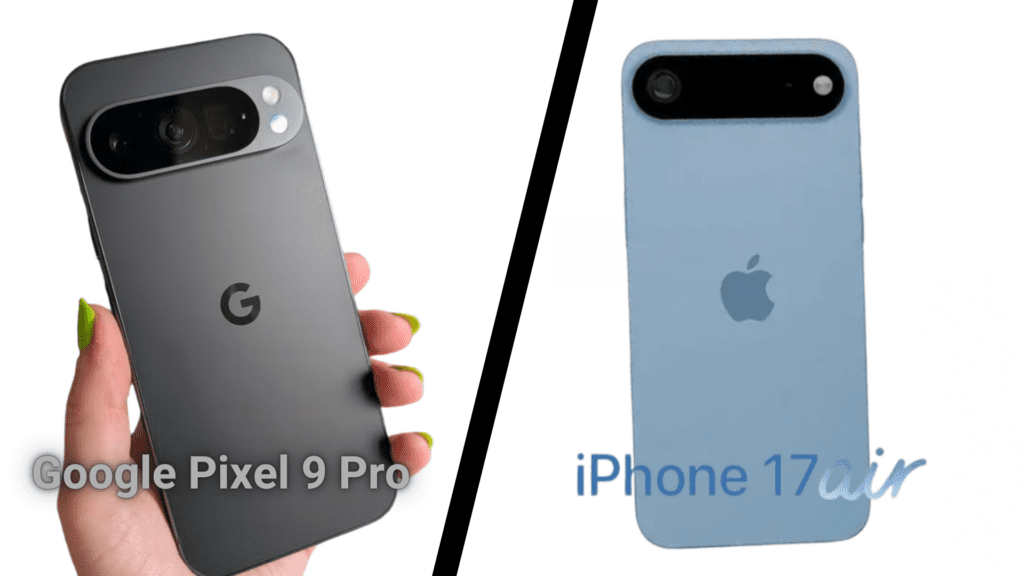 Ligner iPhone 17 Air en Google Pixel