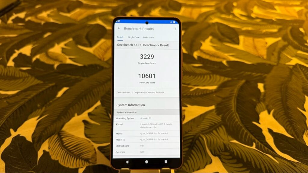 Snapdragon 8 Elite Geekbench 6