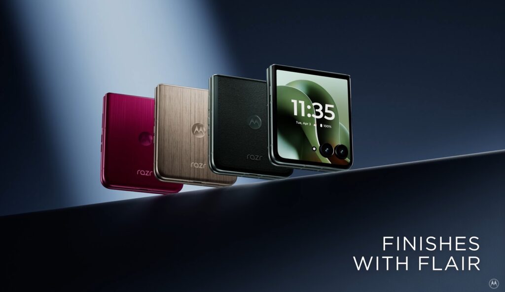 Motorola Razr 60 Ultra farver