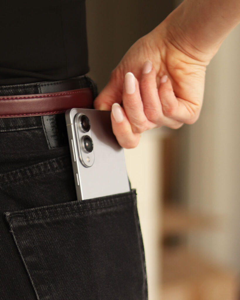Samsung Edge I lommen