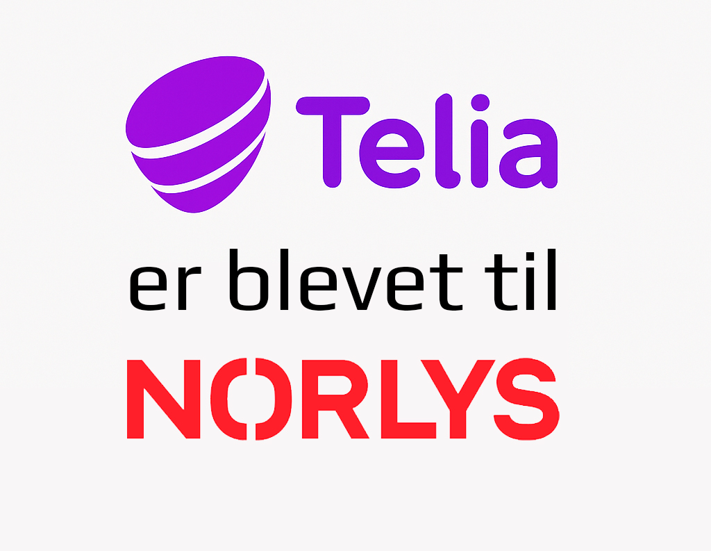 Telia er blevet til Norlys