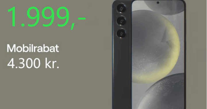 Spar 4.300 kr. på den nye Samsung Galaxy S24