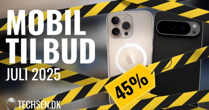 Juli måneds bedste Mobiltilbud med TILBUDSJÆGERNE