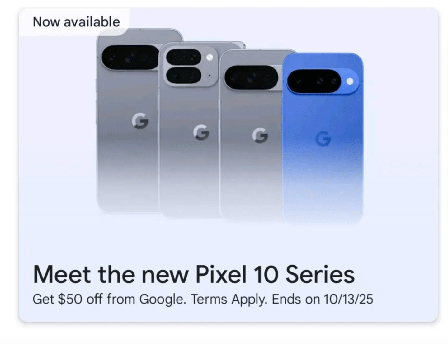 Google Pixel 10 serie læk. Billede: Android Authority