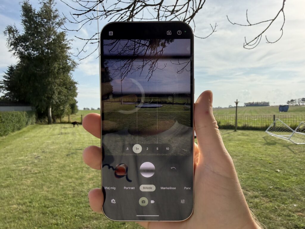 Kamera-appen på Pixel 10 Pro