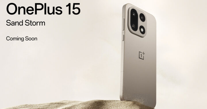 OnePlus 15 Sand Storm: Stærkere end titanium