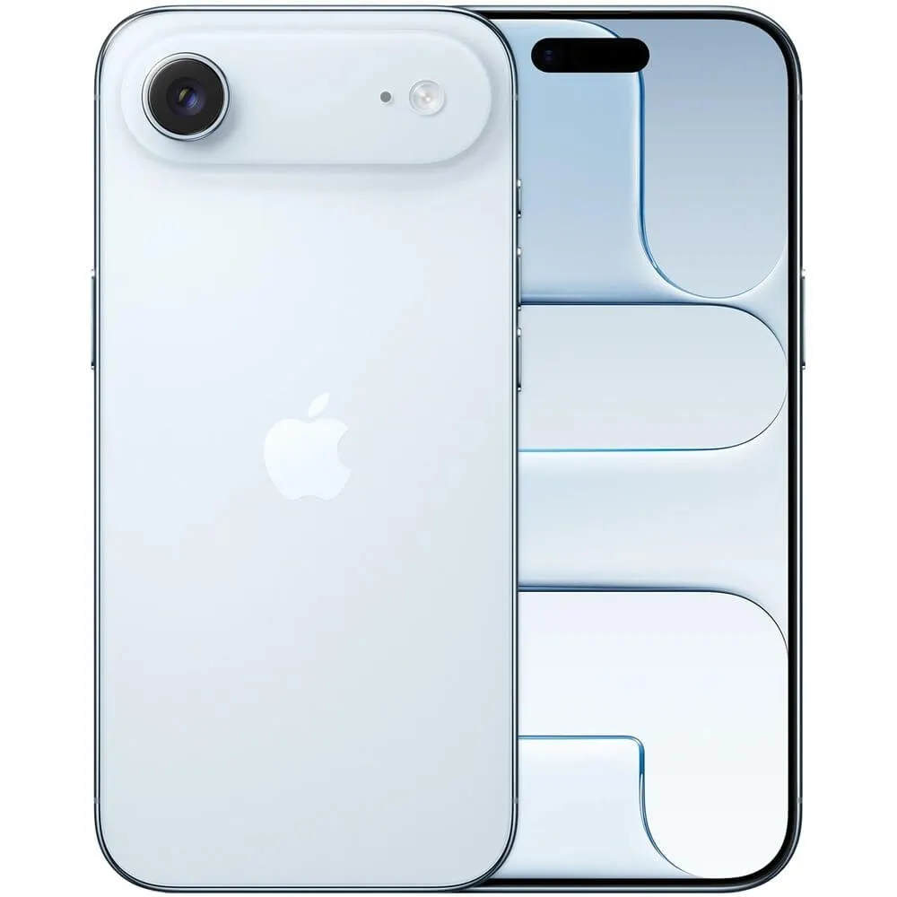 iPhone 17 Air Lyseblå
