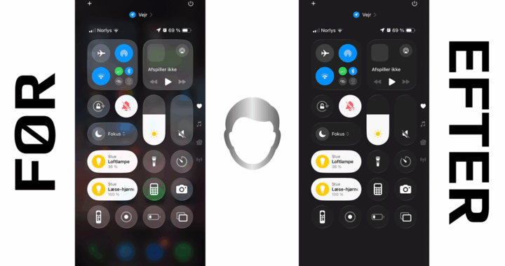 Sådan slår du Liquid Glass fra i iOS 26
