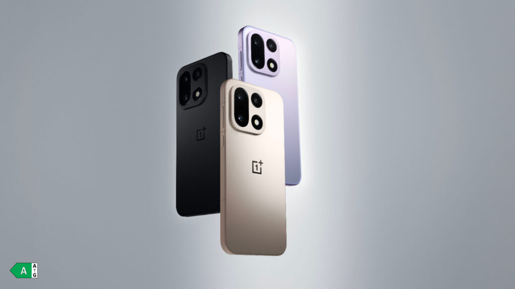 OnePlus 15 kommer i tre farver