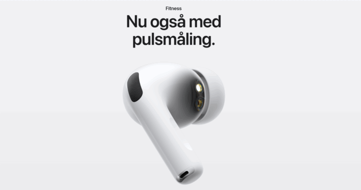 Apple Lancerer AirPods Pro 3: Nu med Pulsmåler og AI-Træner Direkte i Øret