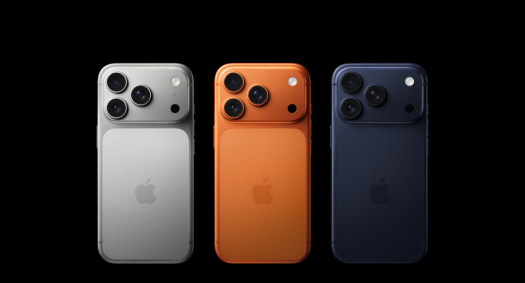 iPhone 17 Pro farver