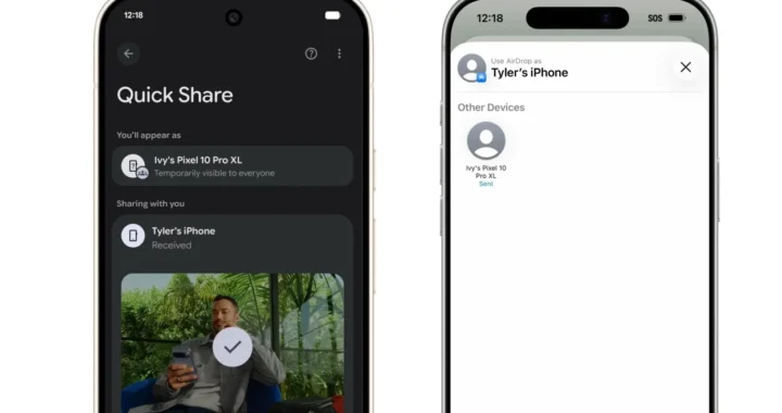 Nu kan du “AirDroppe” mellem Android og iPhone