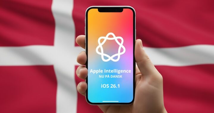 iOS 26.1 ER UDE: Apple intelligence taler endelig dansk