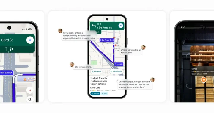 Google Maps får Gemini-turbo