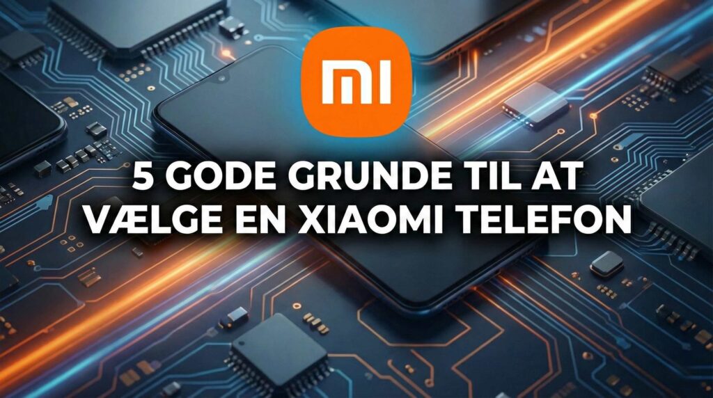 5 gode grunde til at vælge en Xiaomi Telefon