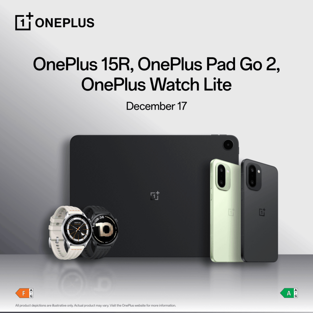 OnePlus udvider med 15R, ny tablet og nyt ur