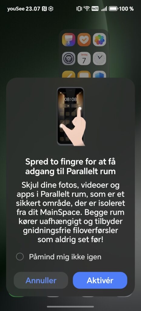 Honor Magic 8 Lite AI muligheder 2 - Parallelt Rum