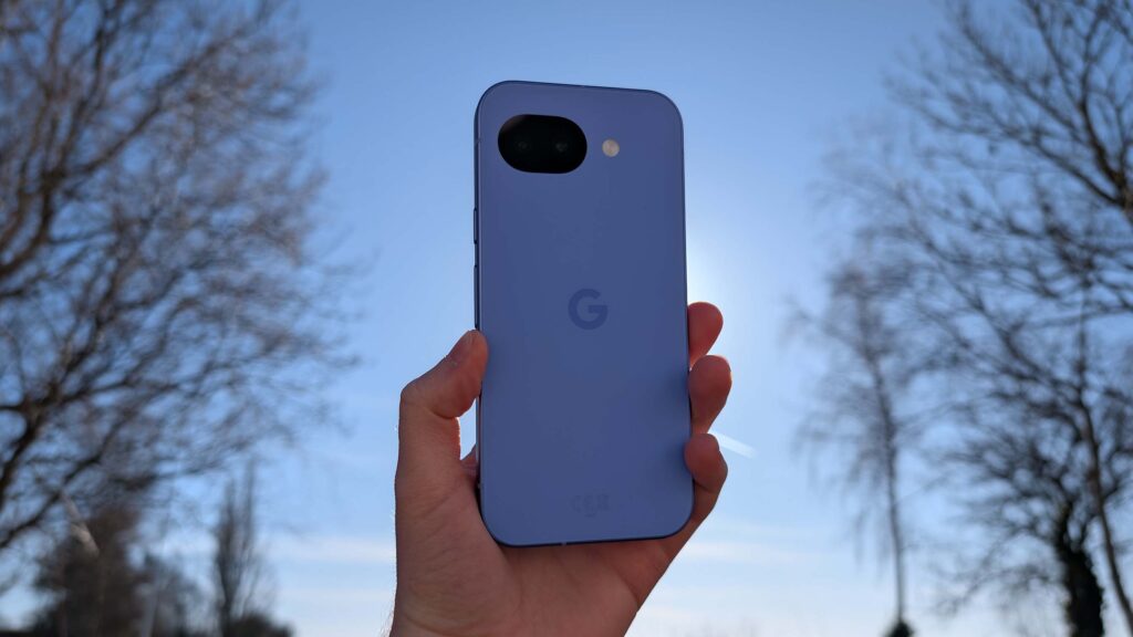 Blå Pixel 10a = Blå himmel. Foto: Techsen.dk