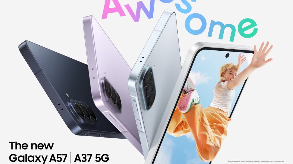 Samsung Galaxy A57 og A37 lanceret