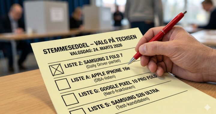 Valg i Danmark: Hvilken mobil vælger vi på Techsen?