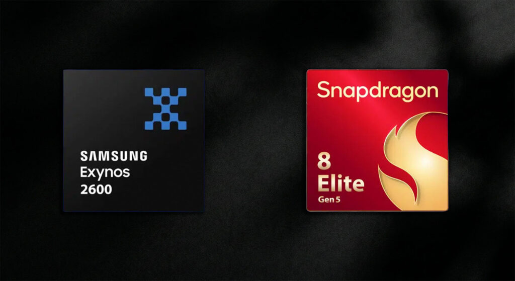 Exynos 2600 vs. Snapdragon 8 Elite Gen 5. Grafik: Techsen.dk