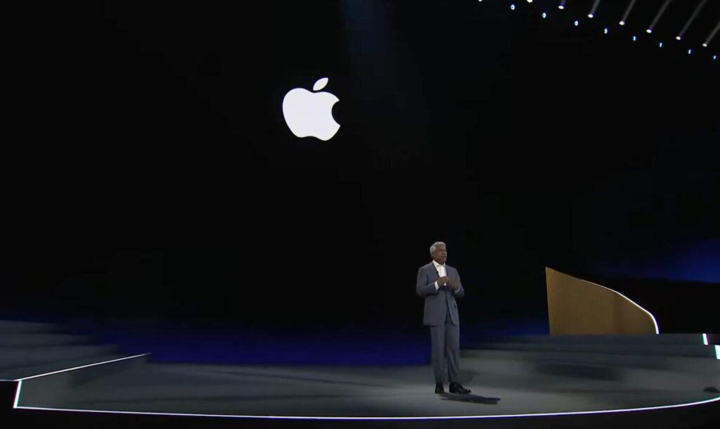 Apple fik sin opmærksomhed til Google Cloud Next 2026. Screenshot fra Google Cloud.