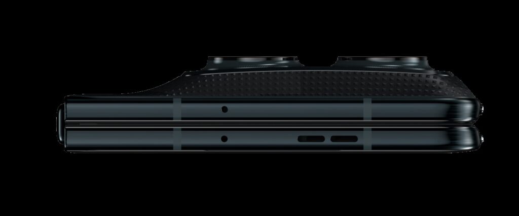 Motorola Razr Fold samlet fra siden