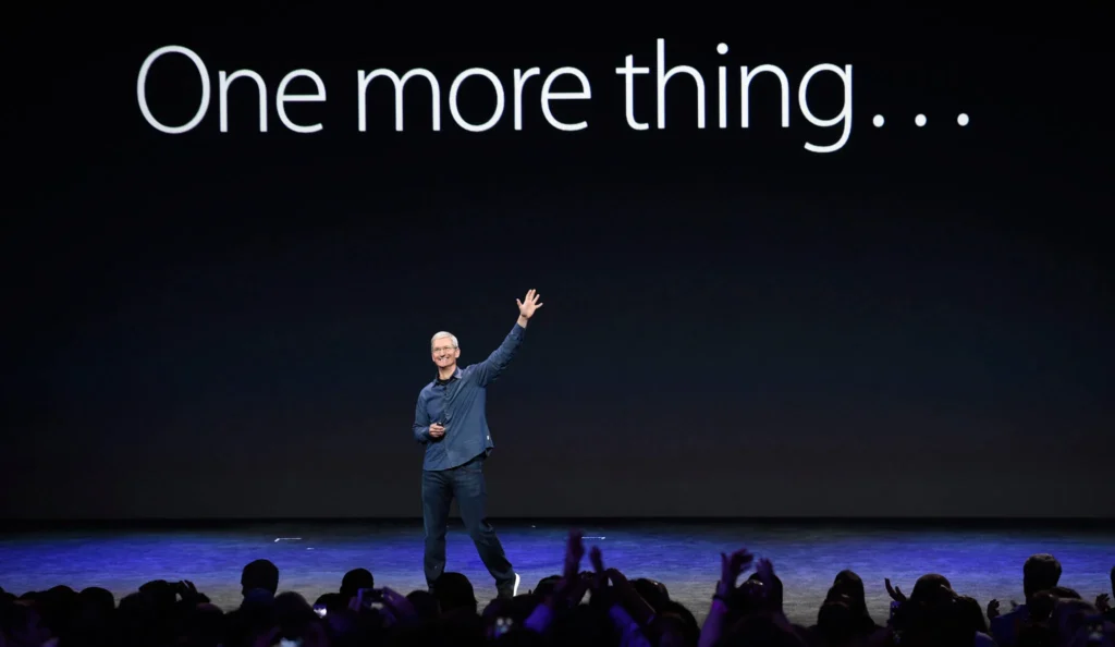 One more thing fra Apple. Foto: The New Yorker