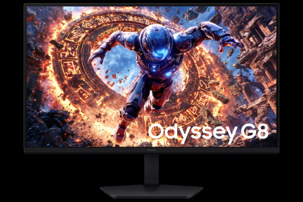 Odyssey G8-skærmen fra Samsung. Foto: Samsung