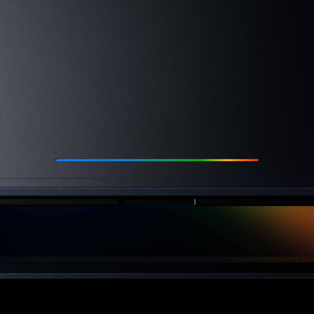 Googlebook Glowbar. Foto: Google