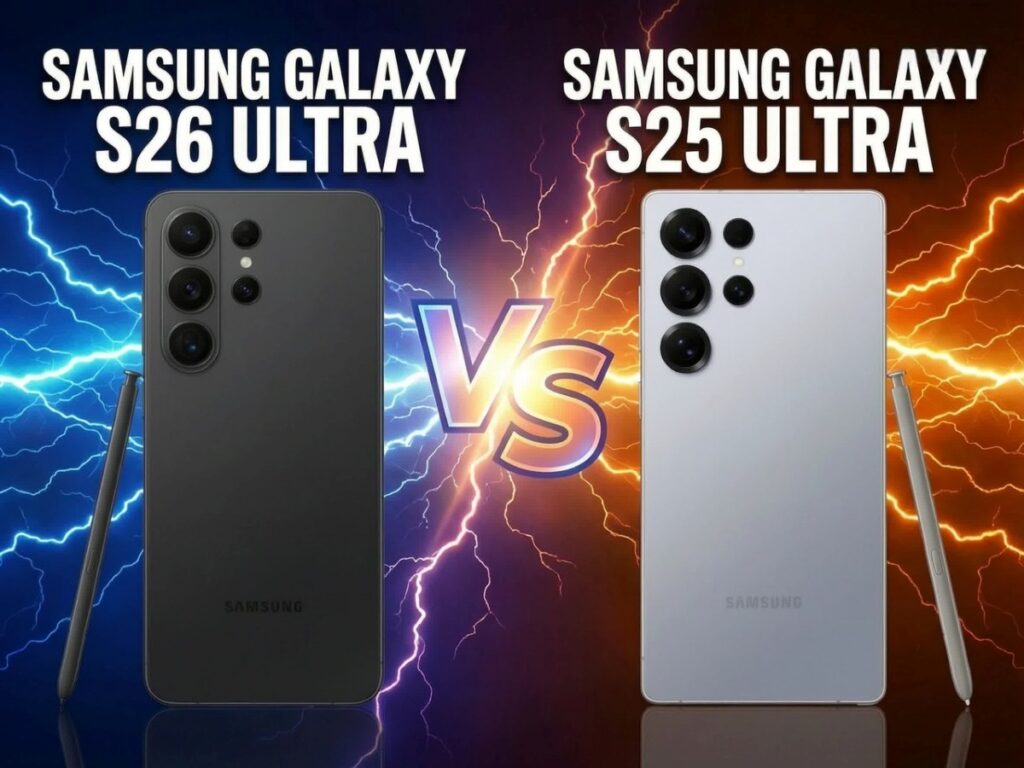 Samsung Galaxy S25 Ultra VS S26 Ultra