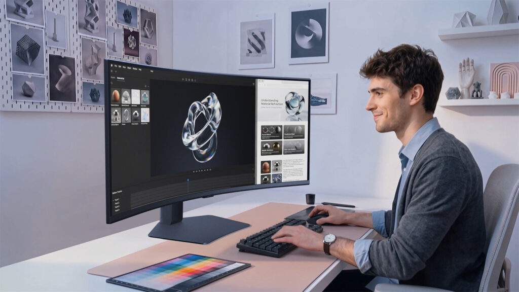ViewFinity 2026 skærmene fra Samsung er perfekte til kreative mennesker. Foto: Samsung