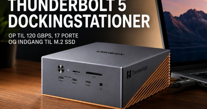 UGREEN lancerer to Thunderbolt 5-dockingstationer med op til 17 porte