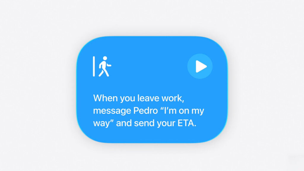 'Beskriv en genvej' er en af Apples nye features. 