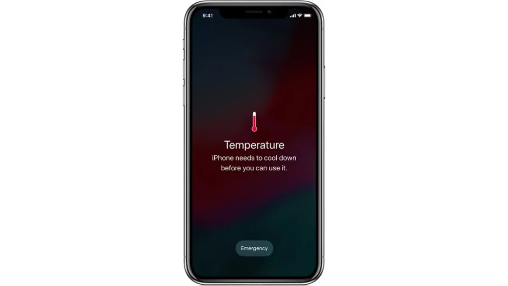 overophedende telefon
