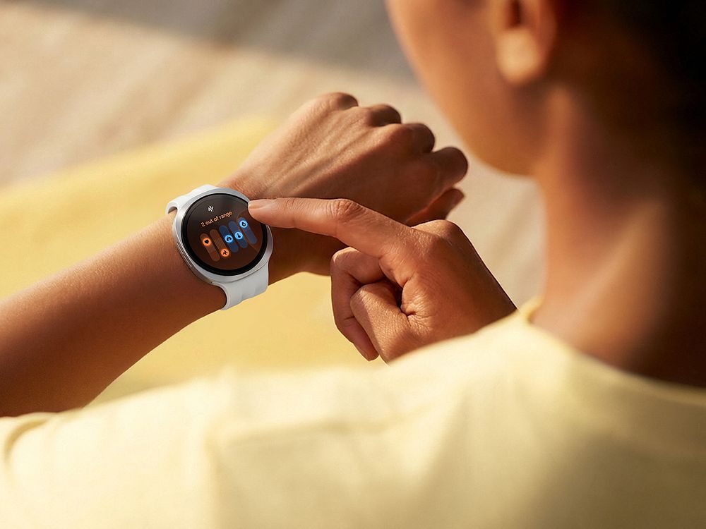 Den niende generation af ure fra Samsung byder på nye sundhedsfunktioner. Foto: Samsung