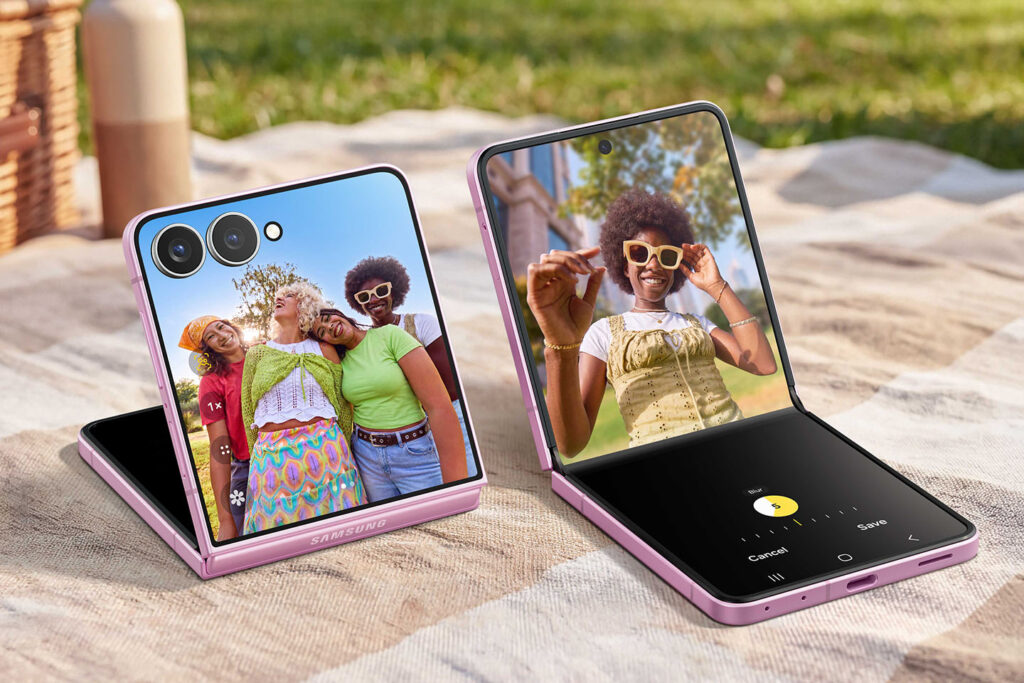 Her er Samsung Z Flip8. Foto: Samsung