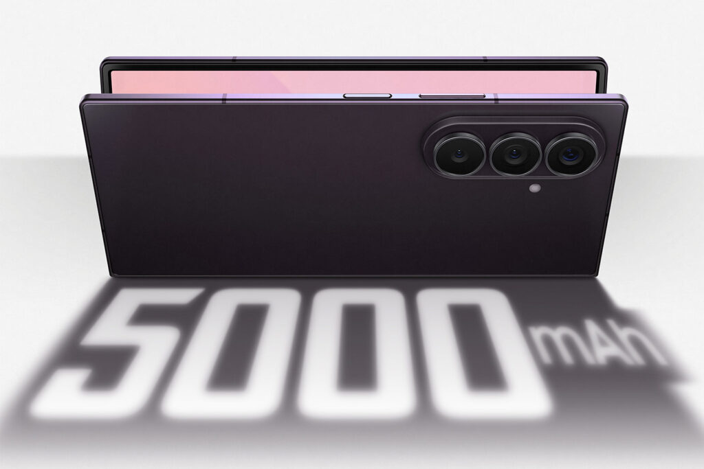 Z Fold8 Ultra får det største batteri i en Samsung Fold. Foto: Samsung