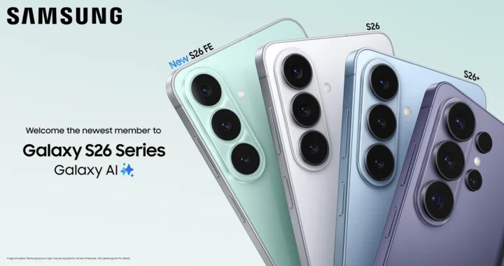 Samsung præsenterer Galaxy S26 FE: Stor 6,7″ skærm, lynhurtig opladning og 7 års opdateringer