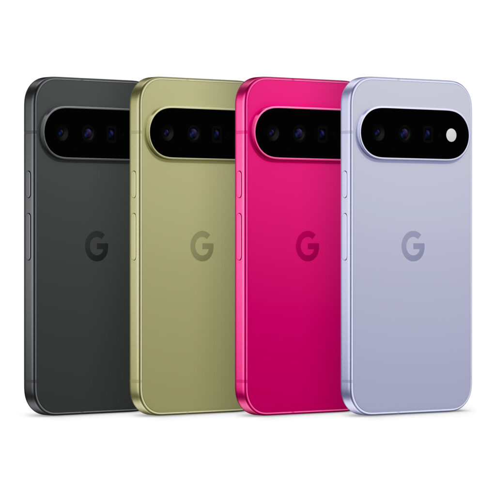 Pixel 11-telefonen kommer i fire nye farver. Foto: Google
