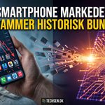Smartphone-markedet rammer historisk bund: AI sender priserne op