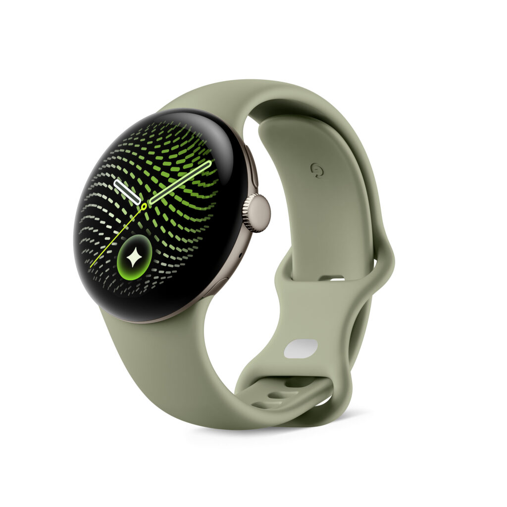 Olive er en af de farver, som Google Pixel Watch 5 kommer i. Foto: Google
