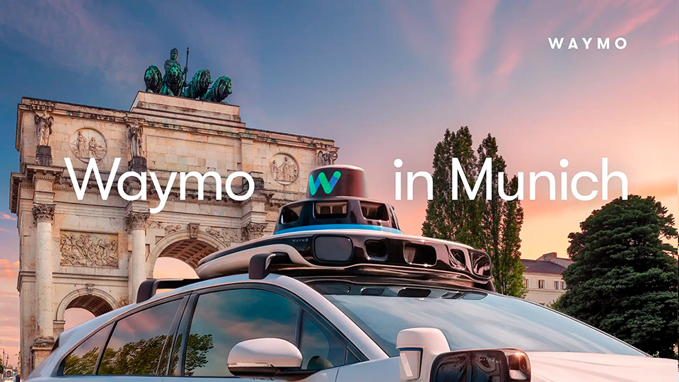 Waymo kommer til München. Foto: Waymo