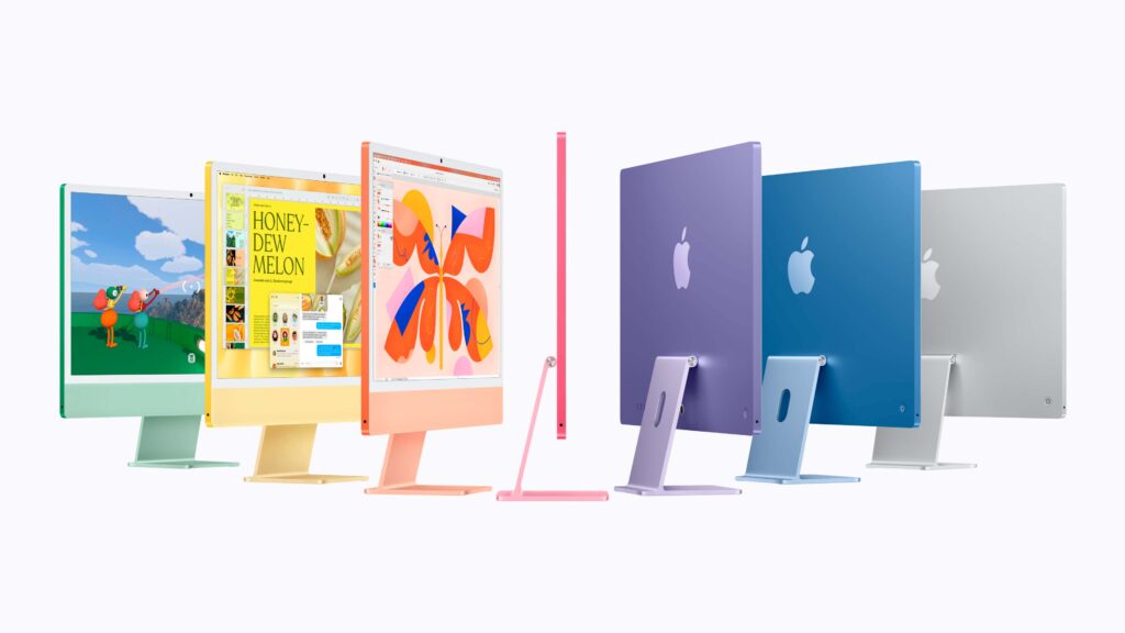 iMac med M6-chippen er nu officiel. Foto: Apple